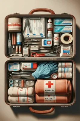 First Aid Box Kit